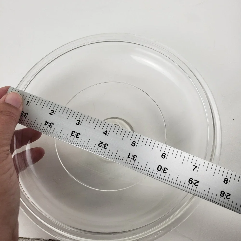 Corning Ware Replacement Glass Lid 7.5 Inch Round Knob Casserole Cover NY USA